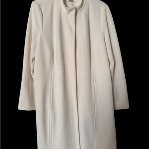 Chico's Classic Cream Trench Coat